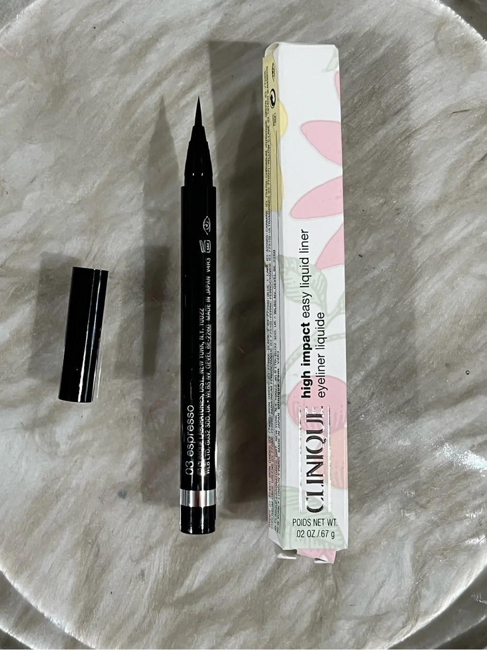 NEW Clinique High Impact Easy Liquid Liner Espresso Eyeliner 03 Dark Brown
